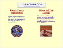 Tablet Screenshot of juliasmith.com